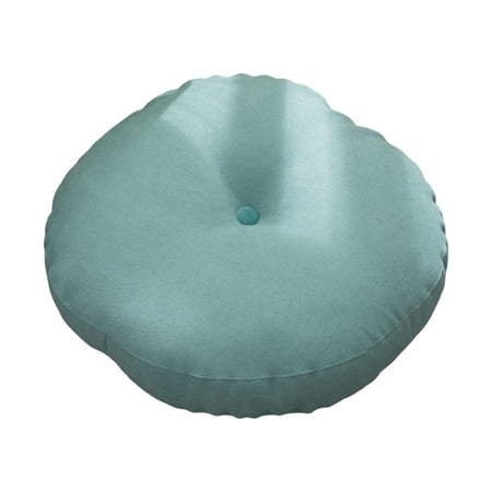 kowaku Round Floor Pillow Floor Cushion Pad Multifunctional Comfortable Meditation Cushion Meditation Floor Pillow for Yoga Sofa Bed Blue