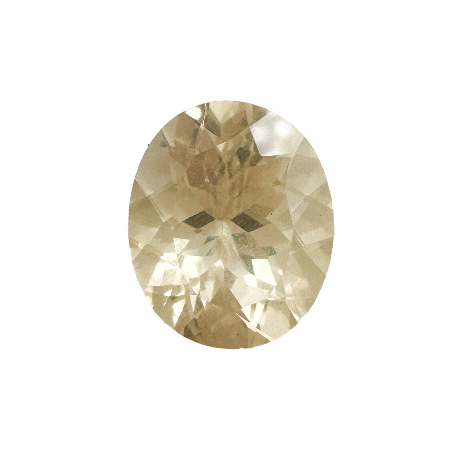Mexican Bytownite Oval 3.5ct 12x10mm Original Box Sealed Gold Yellow Champaign