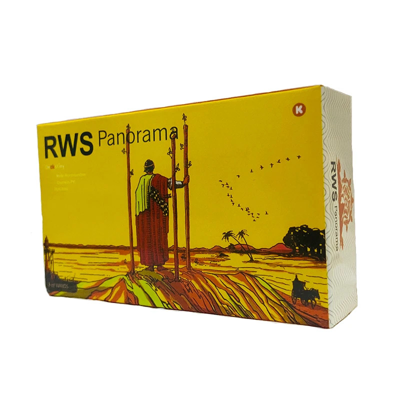 RWS Panorama Tarot Deck | 78 Cards | 10x6.3cm (3.9x2.5in) Wide Angle