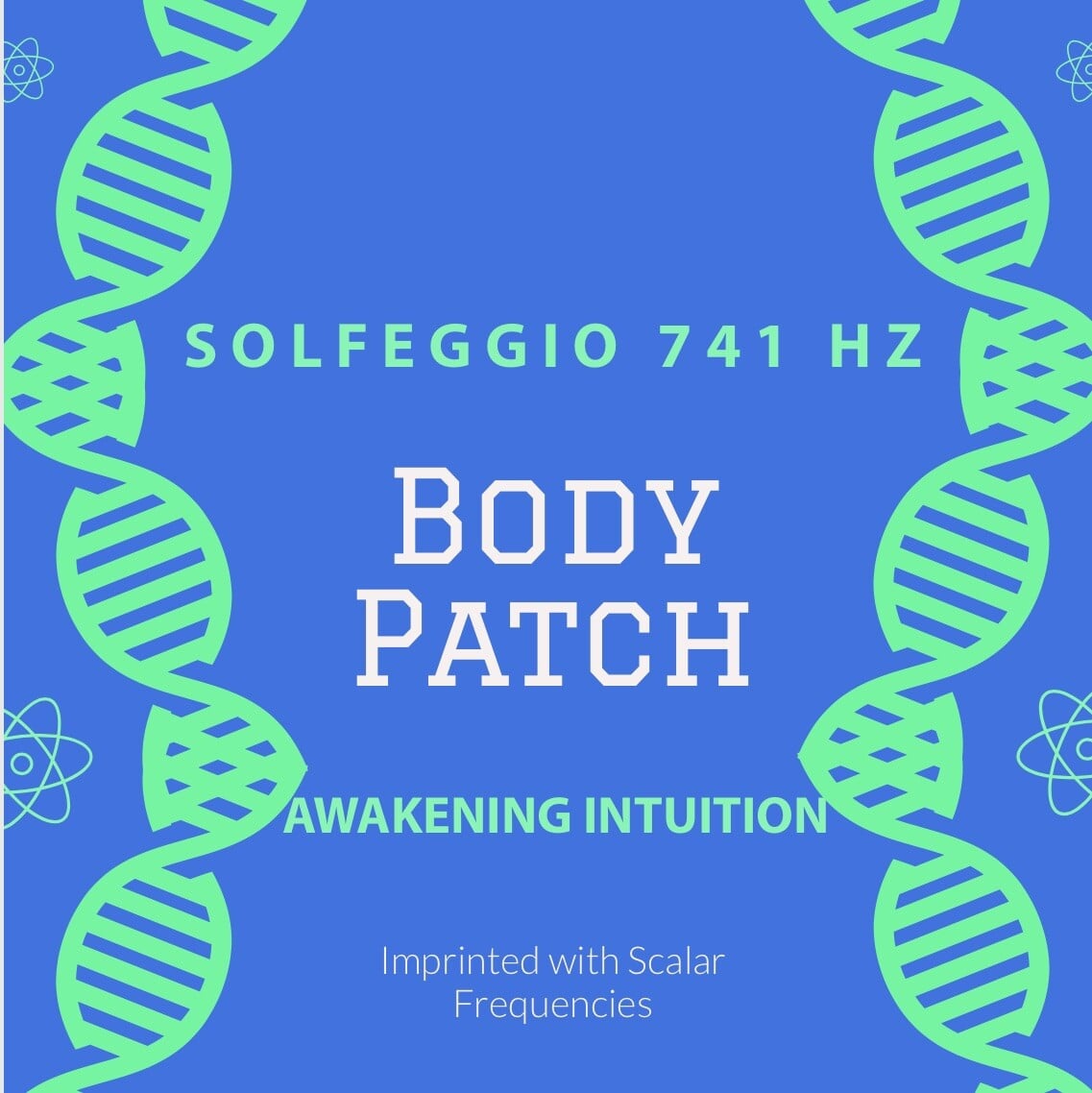 Solfeggio 741 Hz Scalar Frequency healing optimize Body Patch 15