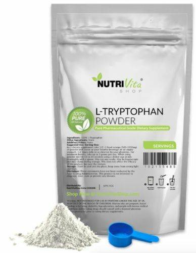 1000g (2.2lb) 100% PURE L-TRYPTOPHAN AMINO ACID POWDER USP GRADE SLEEP AID DIET