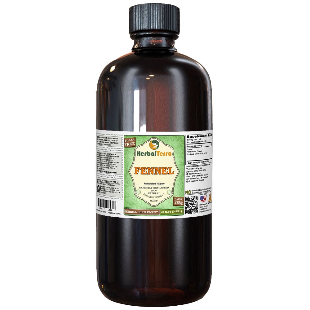 Fennel (Foeniculum Vulgare) Tincture Dried Seed Liquid Extract
