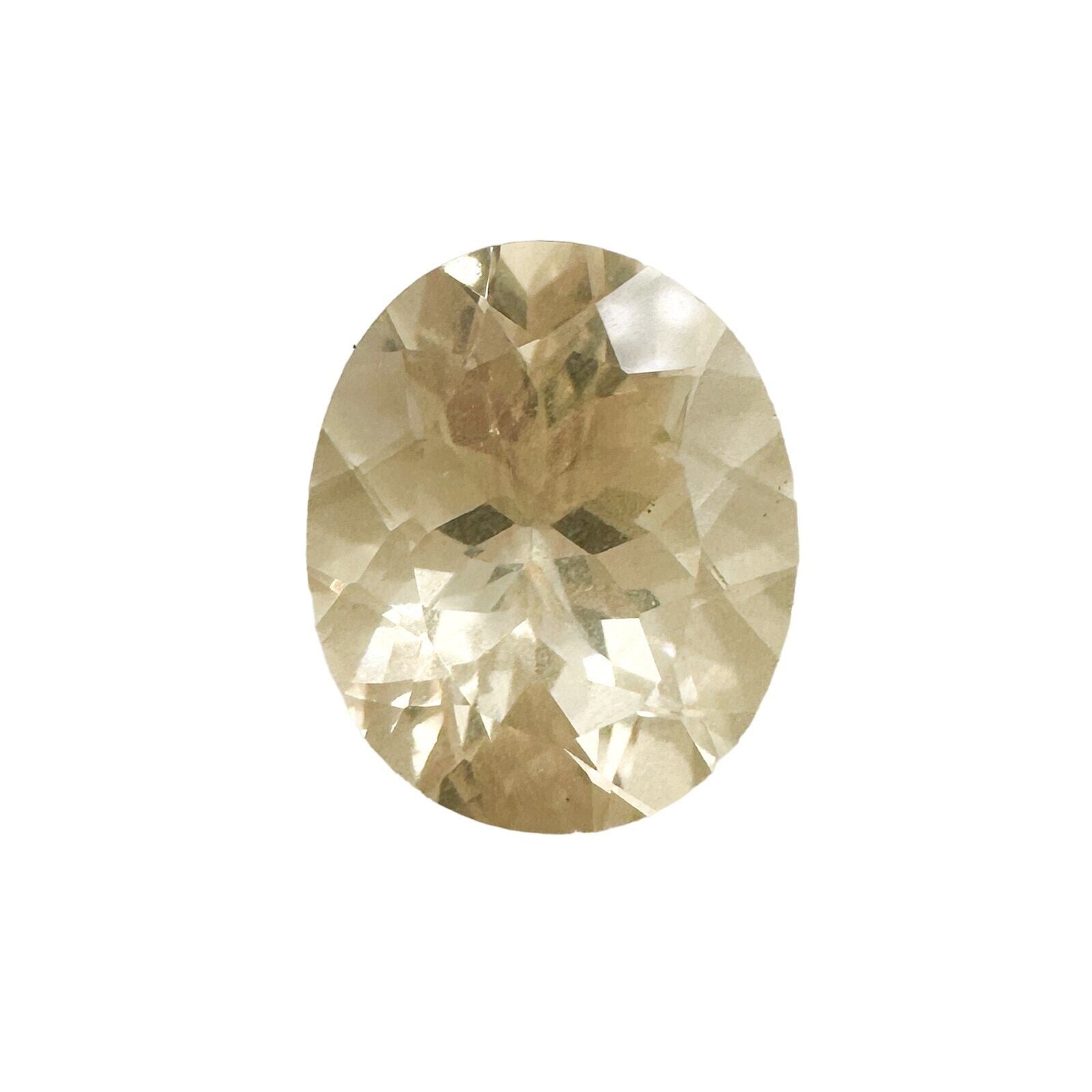 Mexican Bytownite Oval 3.5ct 12x10mm Original Box Sealed Gold Yellow Champaign
