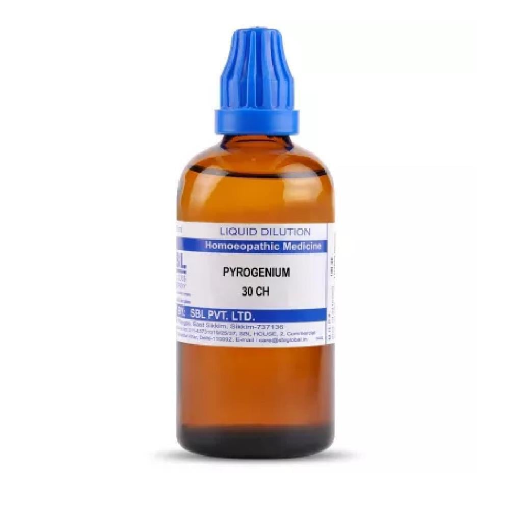 SBL Homeopathy Pyrogenium (30 ML / 100 ML) (Select Potency)